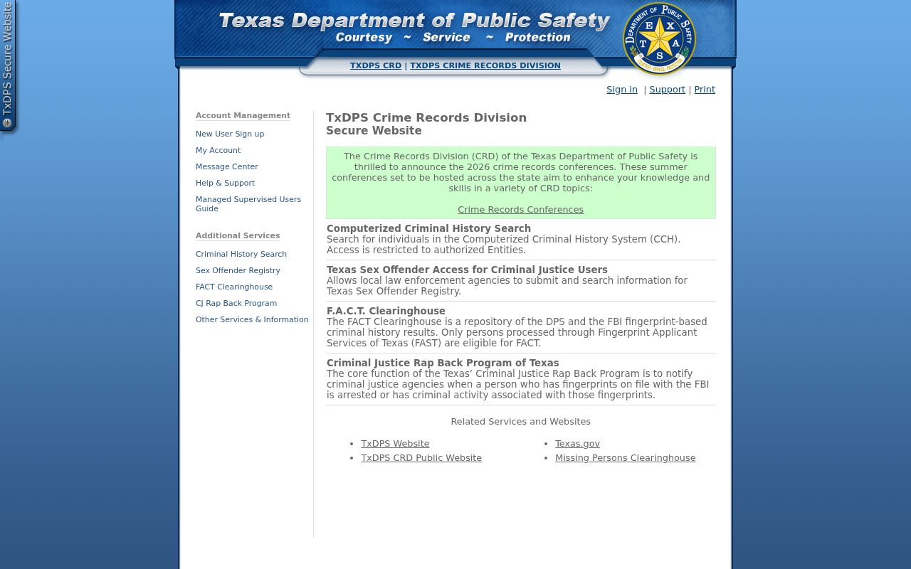 Borden County criminal history Texas conviction name search